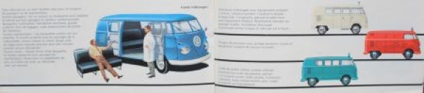 Volkswagen Käfer Modellprogramm 1963 Automobilprospekt (7555)